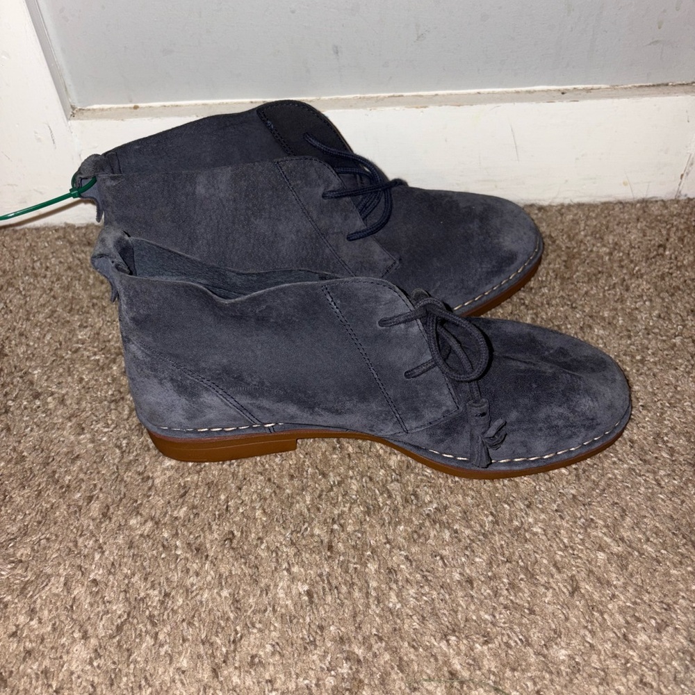 Hush Puppies Gray Ankle Boots